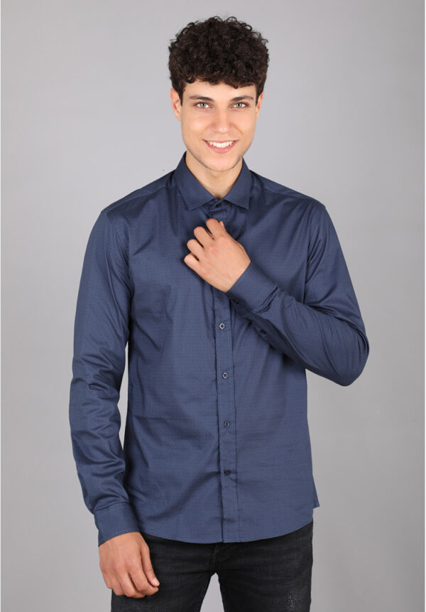 Chemise Homme Slim Fit - 100% Coton